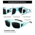 thumbnail image 3 of KALIYADI Sunglasses Fit-Over-Glasses Polarized Sunglasses-Men: Wrap Around Sunglasses Womens with UV Protection for Driving, 3 of 7