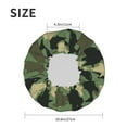 thumbnail image 6 of Disketp Camouflage Shark Shower Caps,Reusable Shower Cap For Women, Double Layer Waterproof Hair Cap, Large Size For All Hair Lengths,For Girls Spa Home Salon Use, 6 of 9