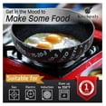 Nonstick Frying Pan with Lids for Cooking, Baking Granite Marble
