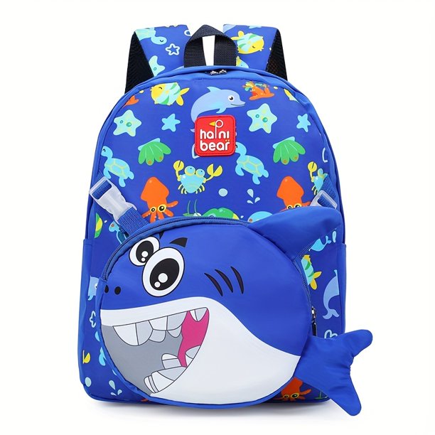 Children's New Fashion Backpack, Cartoon Dinosaur Backpack With A Detachable Pouch, Primary School Backpack
