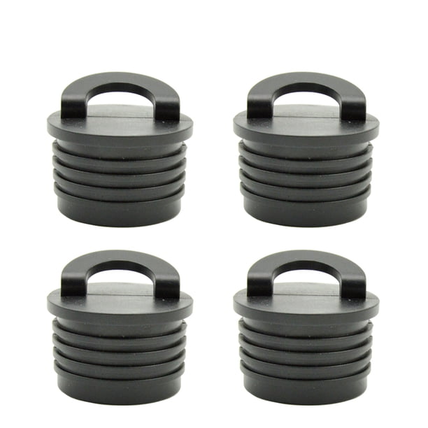 Mantenga el desagüe de buceo Scupper Portátil desmontable impermeable tope a prueba de agua Barcos de pesca al aire libre Drenaje Accesorios de inclinación con asa 4pcs Speravity OD002612-02
