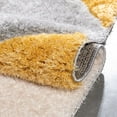 thumbnail image 5 of Well Woven San Francisco Venice Yellow Modern Geometric Abstract 7'10" x 9'10" Shag 3D Textured Area Rug, 5 of 8