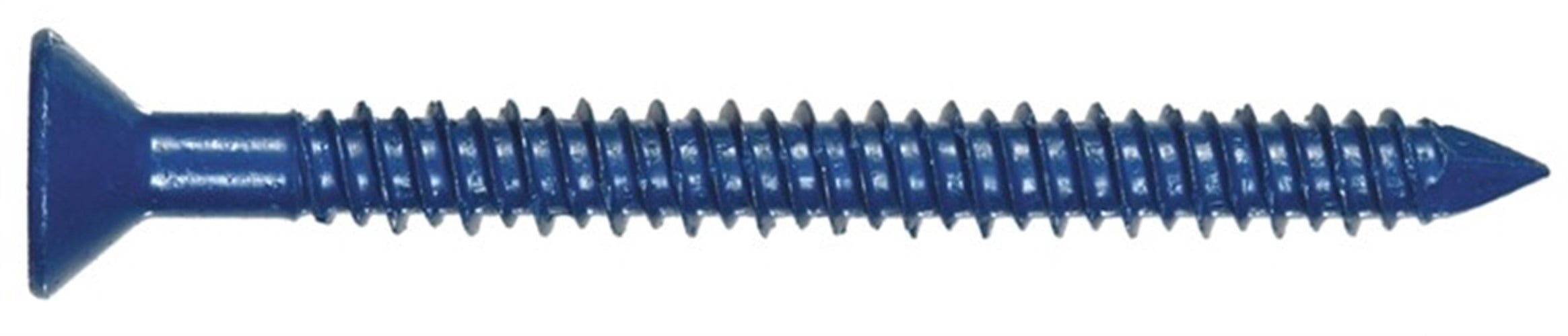HILLMAN FASTENERS Rawl 3/16 x 1-3/4-Inch Tapper Concrete Screw with Phillips Flat Head, 100-Pack 375301