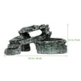 thumbnail image 2 of HLONK Turtle Resting Platform Reptile Basking Resin Platform Tortoises Tank Basking Platform, 2 of 6