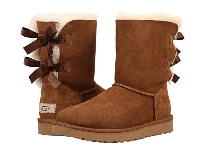 uggs with satin bow