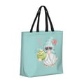 thumbnail image 2 of Naloa Summer Gnome,Cute Gnome Tote Bag for Women, Foldable Tote Bag With Zipper, Large Shoulder Bag, Top Handle Handbag for Travel, Work, Shopping, 2 of 9