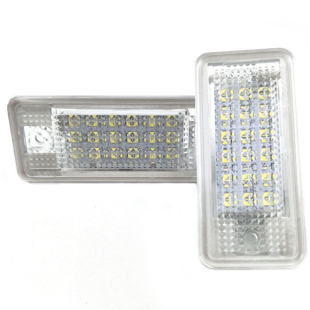 Nikauto Automotive LED License Plate Light for Audi A3 S3 A4 S4 A6 C6 A8 S8 Q7 RS4 RS6