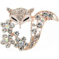 thumbnail image 1 of Broche Pin Broches de animales con diamantes de imitación Pin de solapa Broche de fiesta para mujeres y niñas, 3,4*4,3 cm, 1 of 2