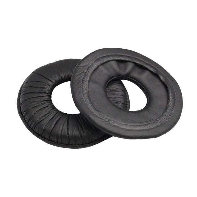 Seitruly Almohadillas para los oídos, accesorios de protección auditiva montados en la cabeza, reemplazo de auriculares transpirables para Relojes inteligentes Negro