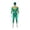 Green, variant on Red Ranger Costume Superhero Cosplay Warrior Jumpsuit Full Body Spandex Bodysuit Halloween Dress Up Party Outfit for Adults Men Power Ninja Ranger Battle Suit
