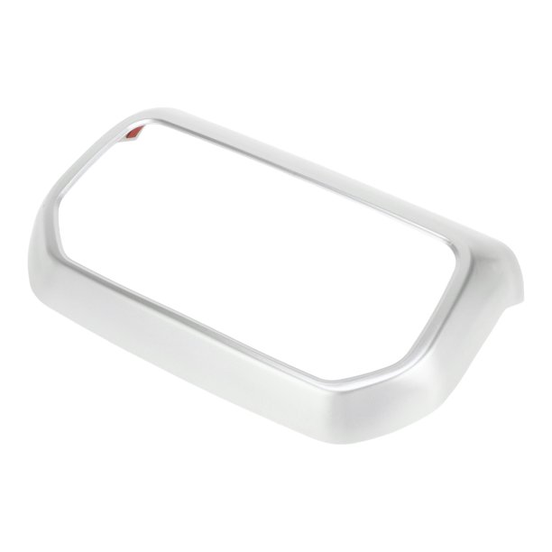 Moldura de cubierta de salida de aire del reposabrazos trasero Unique Bargains para Jeep Wrangler JL JLU Sport X Sahara Rubicon 18-24 Tono plateado
