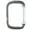 Silver, variant on West Coast Paracord Rectangle Carabiners - Multiple Colors and Pack Options