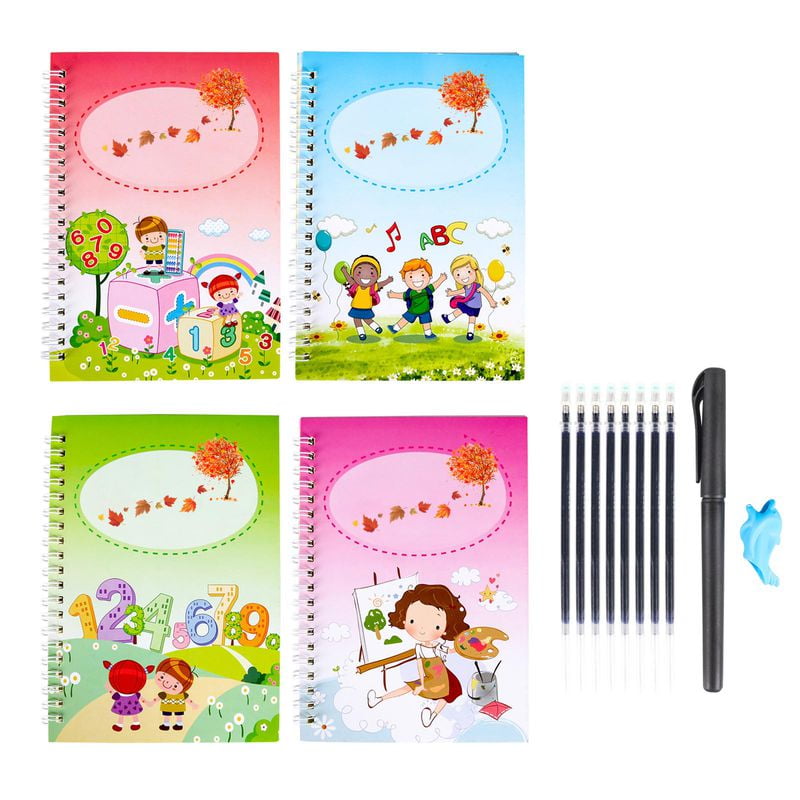 That Can Be Reused Handwriting Copybook Set for Kid Calligraphic Letter Writing Calligraphy Practice Book Ruita Magic Calligraphy That Can Be Reused Handwriting Copybook Set for Kid Calligraphic Letter Writing Calligraphy Practice Book Ruita Magic Calligraphy