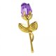 thumbnail image 1 of Figura de mesa,Regalo de flor de rosa de cristal para su esposa e hija,Regalo romántico de San Valentín para mujeres, y hermanas,Regalo de aniversario de boda con flores, 1 of 8