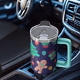 thumbnail image 4 of Snowman and Snowflakes 40oz Christmas Tumbler Stainless Steel Insulated Cup with Straw and Lid Gifts for Women, 4 of 4