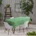 thumbnail image 2 of Vargottam Indoor/OutdoorTablecloth58x58 InchSquareTablecloth Waterproof PatioTableCloths- Spring/SummerTableCovers for Backyard RectangularTable/BBQs/Picnic -Yellow, 2 of 5