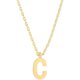 thumbnail image 1 of Collar chapado en oro | Collares de letras para mujer, 1 of 2