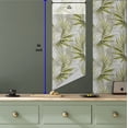 thumbnail image 5 of Ambesonne Tropical Peel & Stick Wallpaper for Home, Grungy Palm Leaves Art, 13"x36", Yellow Green Pale Grey, 5 of 5