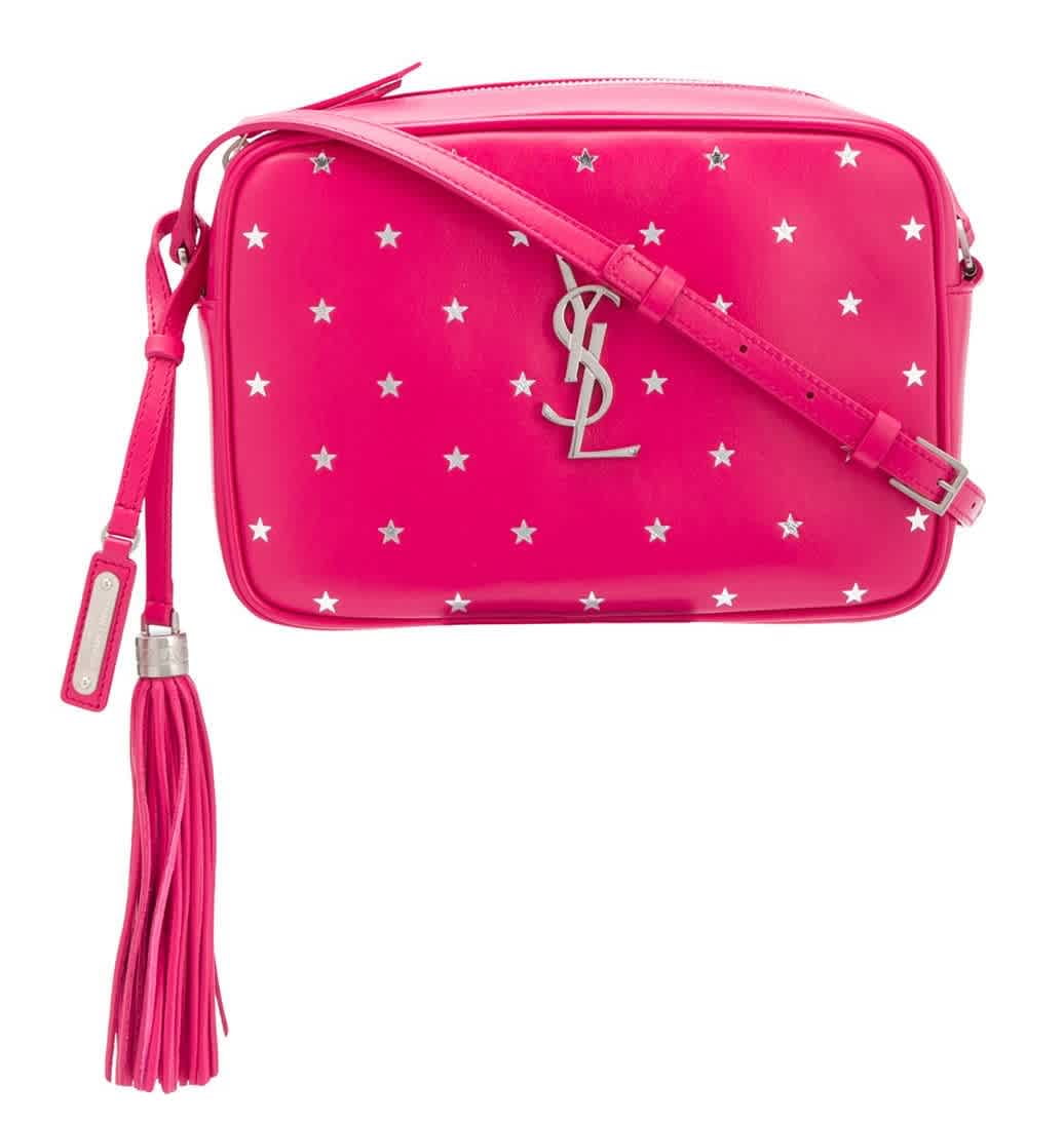 ysl lou camera bag pink