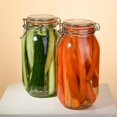 thumbnail image 7 of 3-Pack Half-Gallon (64oz) Wide-Mouth Glass Mason Jars with Airtight Lids, Freezer Safe, for Pickling, Canning & Food Storage, 7 of 7