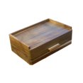 thumbnail image 1 of Organizador de Bolsitas de Té de Madera, Accesorio de Almacenamiento Que Ahorra Espacio, Soporte para Bolsitas de Té para Hombre, para Encimera, 1 of 9