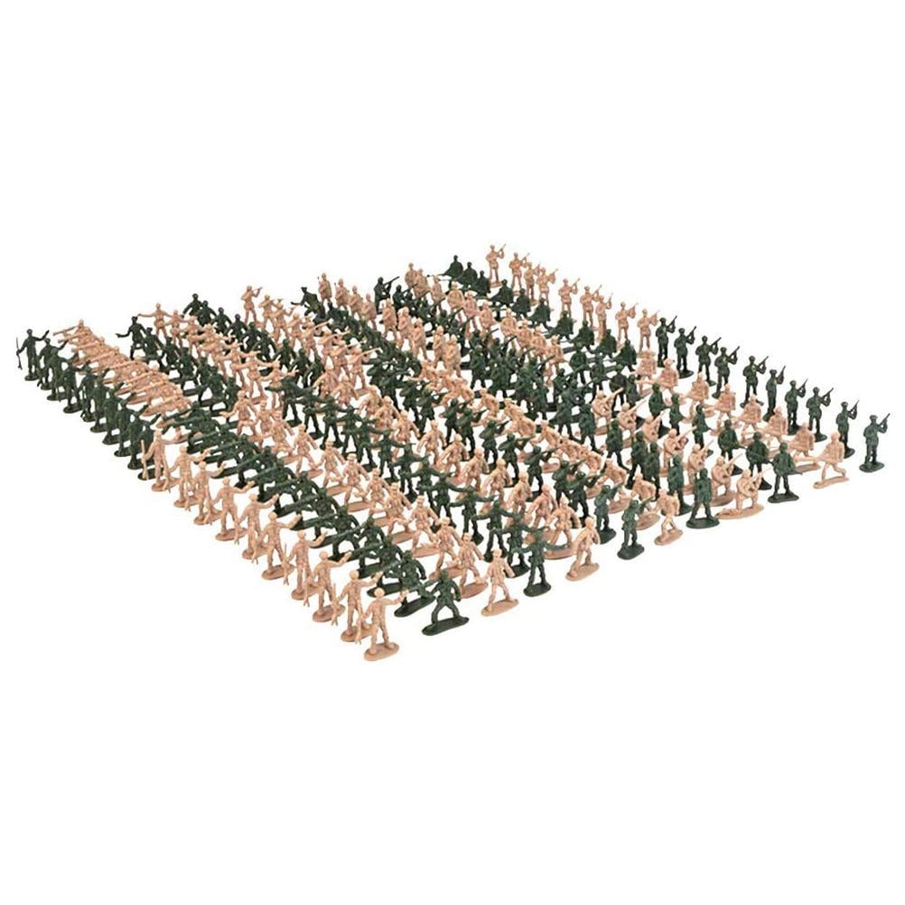 Soldiers Action Figure Army Scene Model Plastic Mini Soldiers Toy for