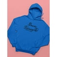 thumbnail image 3 of Buon Ferragosto Lettering Hoodie Women -Image by Shutterstock, Female Large, 3 of 4