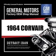 Detroit Iron OEM 1964 Corvair Shop Manuals, Sales Data & Parts Book on CD