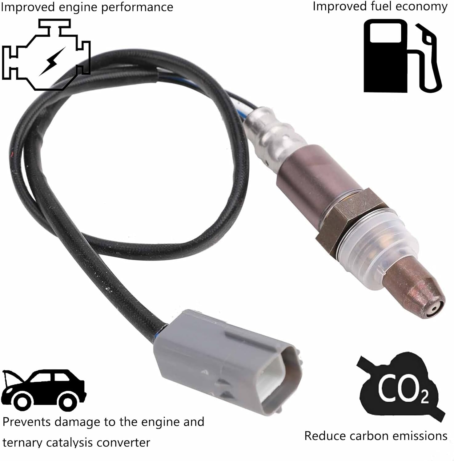 Air Fuel Upstream Oxygen Sensor 234-9036 Replacement for Nissan 2010-2013 Altima, Rogue/ 2012-2011 Xterra,Equator,Frontier,Pathfinder Bank 1 Sensor