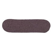 Colonial Mills Bristol Braided Purple Area Rugs 8"x28" (SET 13)