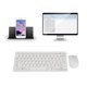 thumbnail image 5 of para HK-03 2.4G Mini teclado inalámbrico y mouse óptico para computadora portátil de escritorio Smart TV Blanco, 5 of 8
