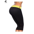 thumbnail image 6 of PULLIMORE Womens Sweat Sauna Body Shaper Neoprene Slimming Pants Tummy Control Weight Loss Capri Leggings (Size 3XL), 6 of 9