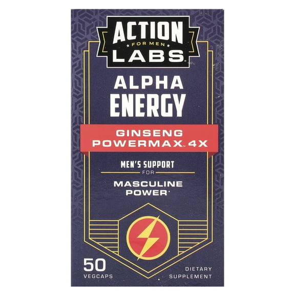 Action Labs Ginseng PowerMax 4X 50 Capsule
