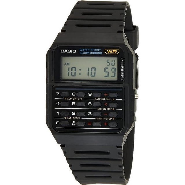 Casio Calculadora de Cuarzo Clásica CA-53W-1ZDR, Reloj de Hombre CA53W-1ZDR