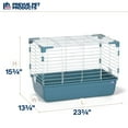 thumbnail image 6 of Prevue Pet Products Small Animal Tubby - Ice Blue Base, Extra Small, 6 of 8