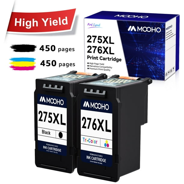 High Yield Ink Cartridges Replacement for Canon Ink 275 and 276 for