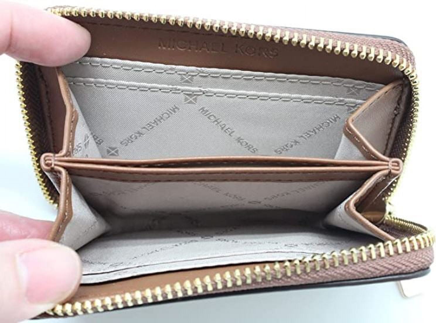 Michael Kors Signature Jet Set Travel Medium Zip Around Card