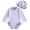 A13-Purple, variant on Hessimy Girl One Piece Swimsuit Cute Swimming Bathing Suit with Adjustable Straps Beach Pool Kids Swimwear,Pool Swimwear（Purple，3-6 Months）