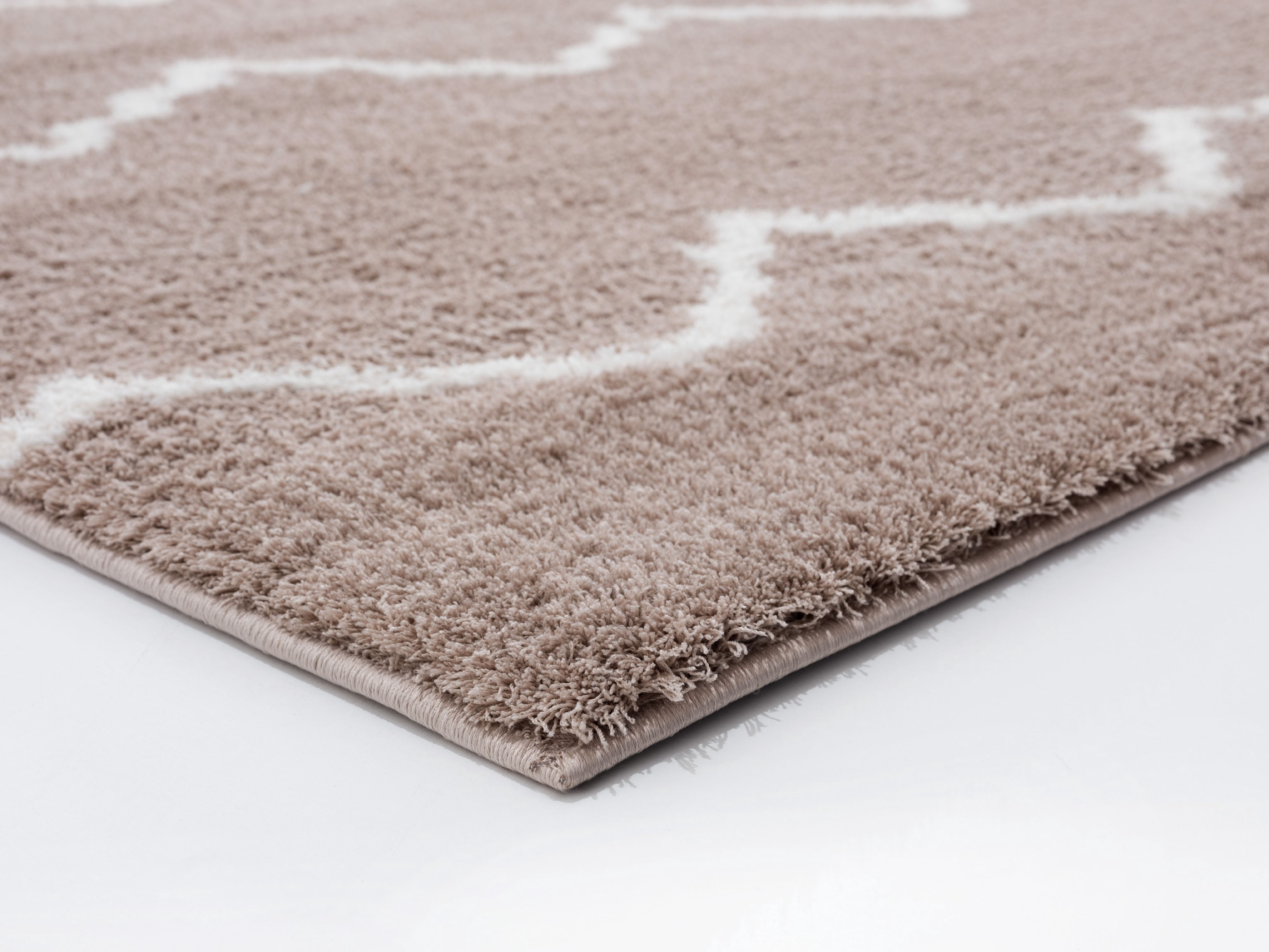 United Weavers Celestial Poyel Contemporary Stripe Accent Rug, Beige, 1'11" x 3'