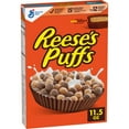 thumbnail image 4 of (12 pack) REESE'S PUFFS Whole Grain Chocolatey Peanut Butter Breakfast Cereal (11.5 oz), 4 of 27