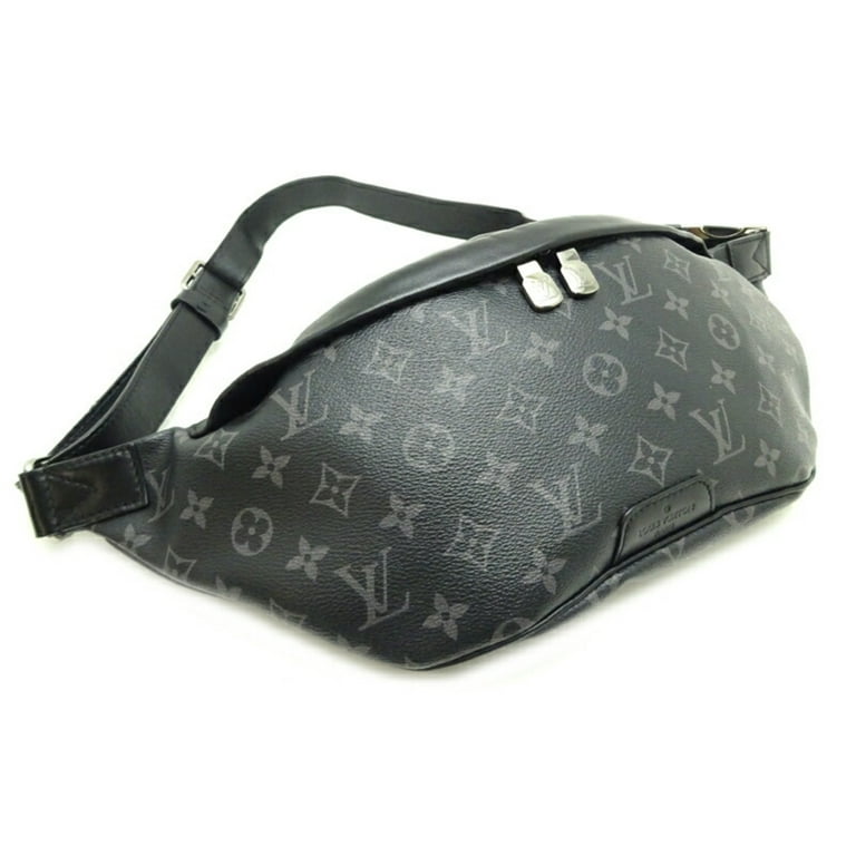 Authenticated Used Louis Vuitton Discovery Bum Bag Men's Waist M44336  Monogram Eclipse (Noir Black) 