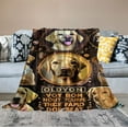 thumbnail image 2 of JEUXUS Golden Labrador Retriever Blanket for Boys Girls,Labrador Retriever Gifts for Dog Lover, Animal Pet Soft Fuzzy Dog Throw Blanket Labrador Retrievers Print Plush Gift for Birthday Christmas, 2 of 6