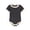 A-Black120, variant on JAJAHO Baby Girls Boys Bodysuits Soft Romper Outfit Comfortable Breathable Short Sleeve Summer Romper For 0-24 Months Stylish One-Pieces