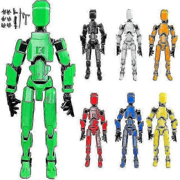 T13 Action Figure Titan 13 Action Figure Robot Action Figure3d Printed Action 26s