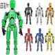 thumbnail image 1 of T13 Action Figure Titan 13 Action Figure Robot Action Figure3d Printed Action 26s, 1 of 5
