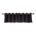 thumbnail image 2 of Qxpztk 30 Inch Length Kitchen Window Curtains Over Sink - Short Blackout Curtains for Small Windows - Short Curtains With Light Blocking Function 15"x30" solid color - Black, 2 of 8