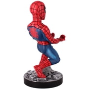 Exquisite Gaming: Marvel: The Amazing Spider-Man - Original Mobile Phone & Gaming Controller Holder, Device Stand, Cable Guys, Licensed Figure