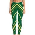 thumbnail image 6 of Hvot&aat Women's St. Patrick's Day Leggings Shamrock Stretchy Tights Yoga Pants Sports Fitness Peach Hip Stretch Pants, 6 of 7