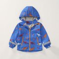 thumbnail image 5 of CAIVO Child Boys Girls Winter Coats Hooded Jacket Wear Kids Thicken Windproof Zipper Warm Outwear Long Sleeve Birthday Outerwear, 5 of 6
