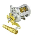 thumbnail image 2 of Moulinet de Pêche Carpe Baitcasting Tambour Roue MAX DRAG 28KG Appât de Mer Moulinets de Pêche pour Bateau, Cadre Squelet en Aluminium Rigide, 2 of 6